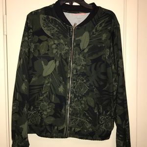 Active wear bomber jacket